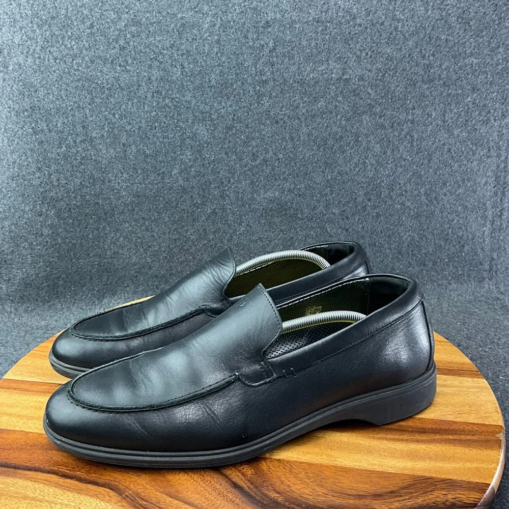 Amberjack black leather